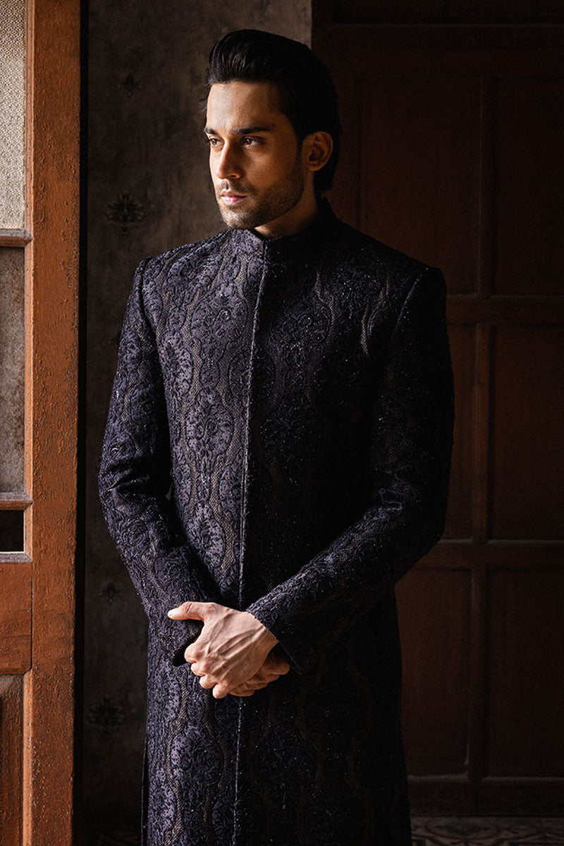 Black Sherwani