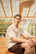 DARK BROWN SHORTS