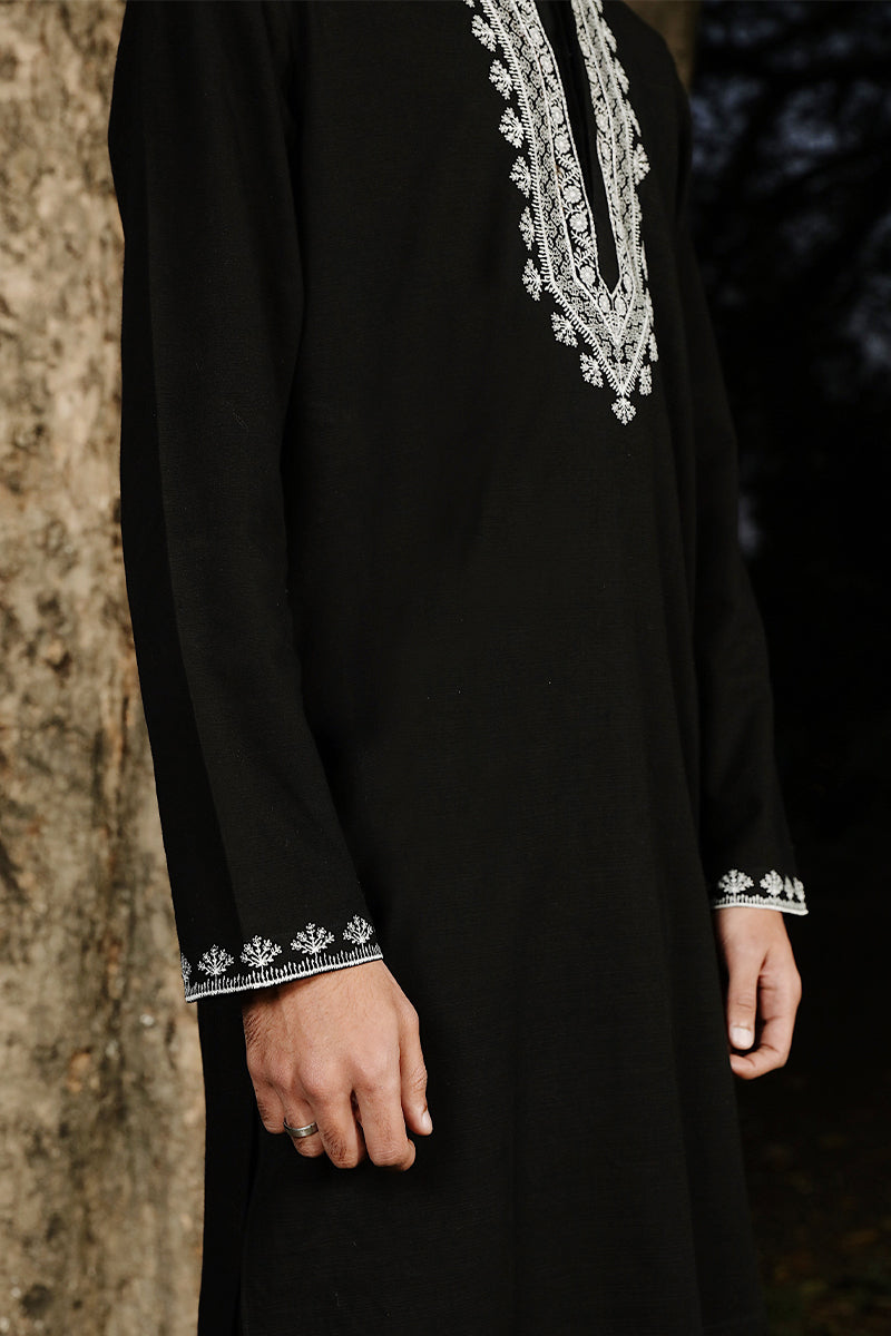 BLACK KURTA PAJAMA