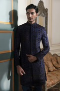 MID-NIGHT BLUE SHERWANI