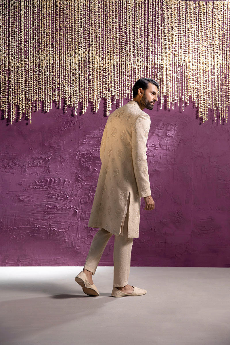 POWDER PINK SHERWANI