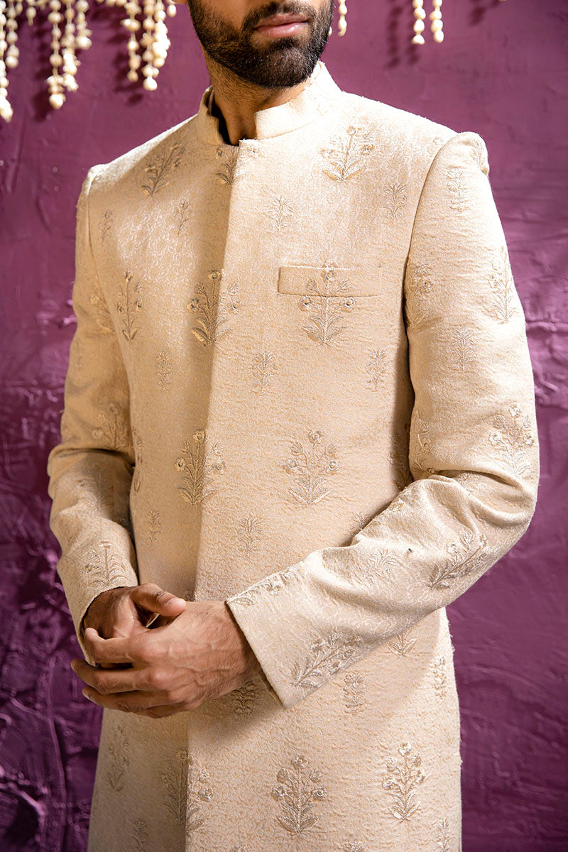 POWDER PINK SHERWANI