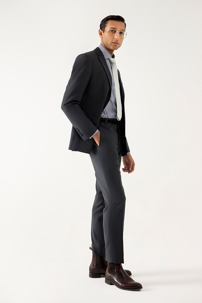 CHARCOAL GREY SUIT