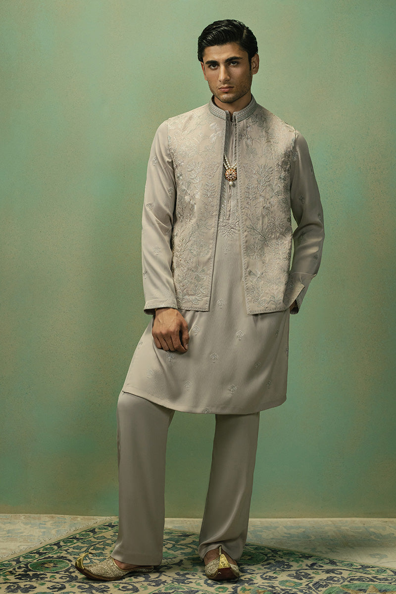'Aariz' Open Waistcoat