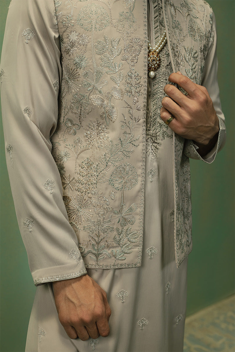 'Aariz' Open Waistcoat