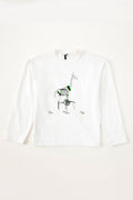 WHITE JERSY SHIRT