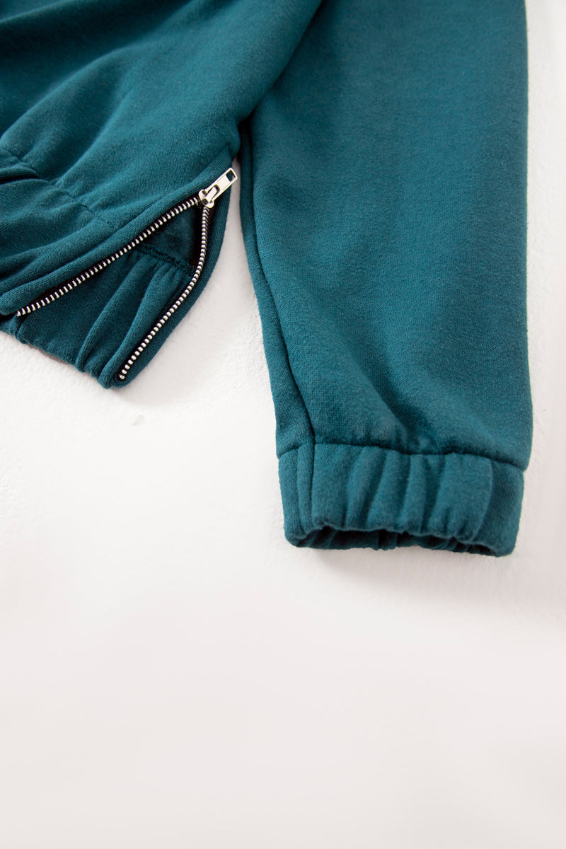 TEAL BLUE SWEATSHIRT