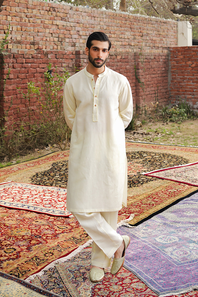 IVORY WHITE KURTA PAJAMA