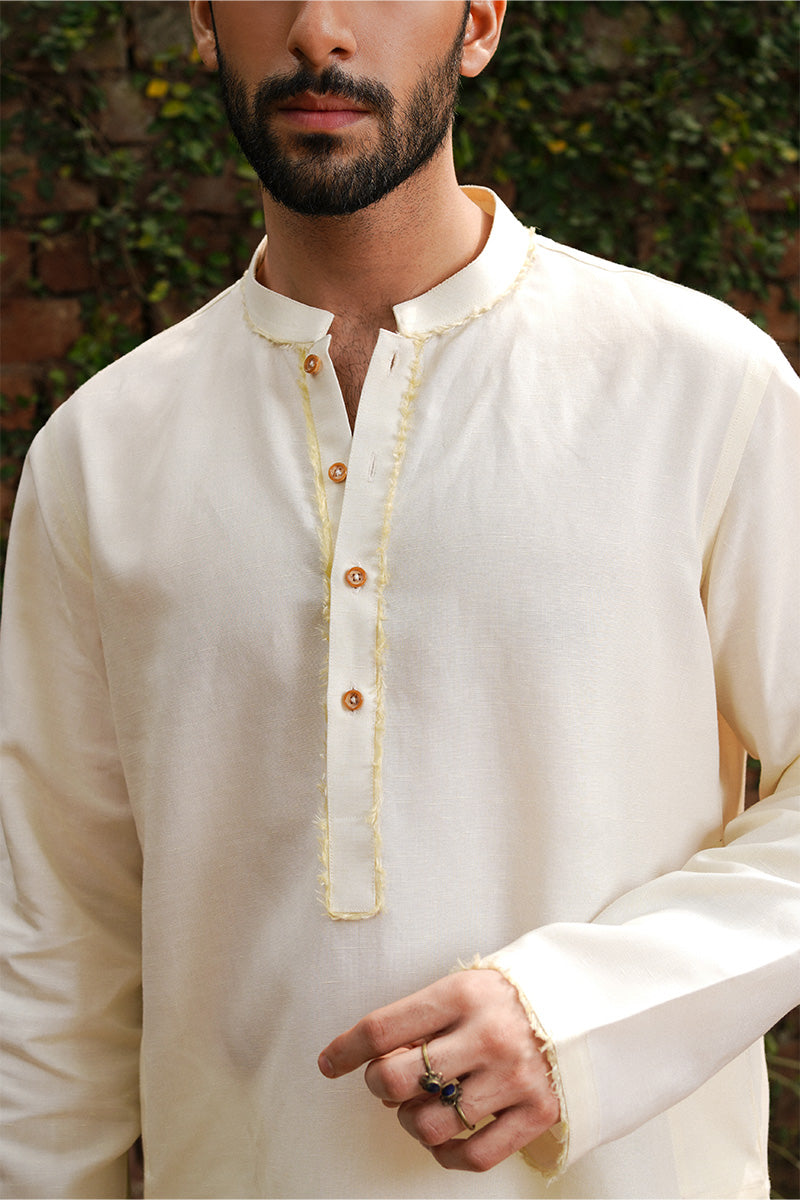 IVORY WHITE KURTA PAJAMA