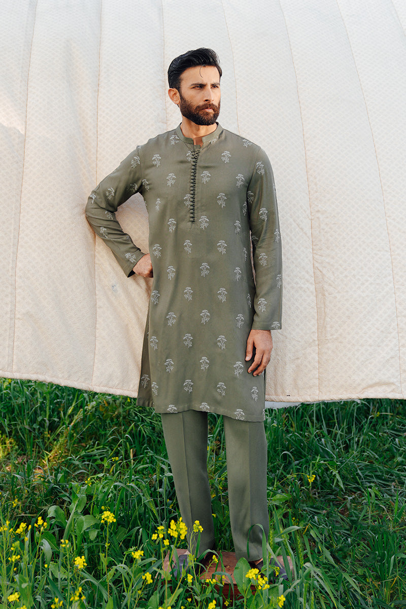 Sage Green Kurta Pajama