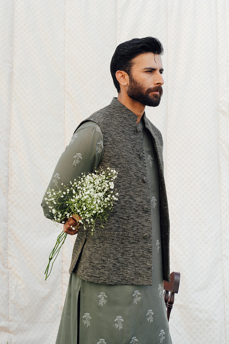 Sage Green Waistcoat