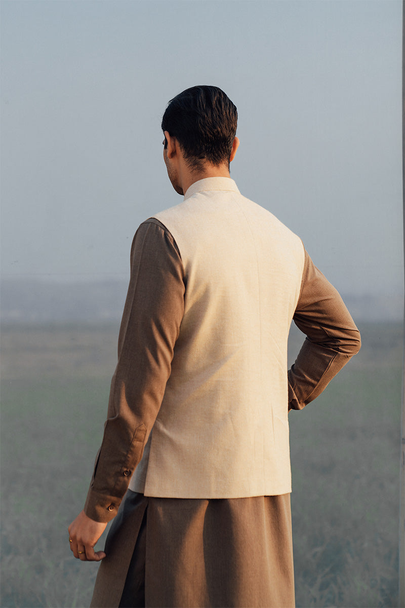 Beige Waistcoat