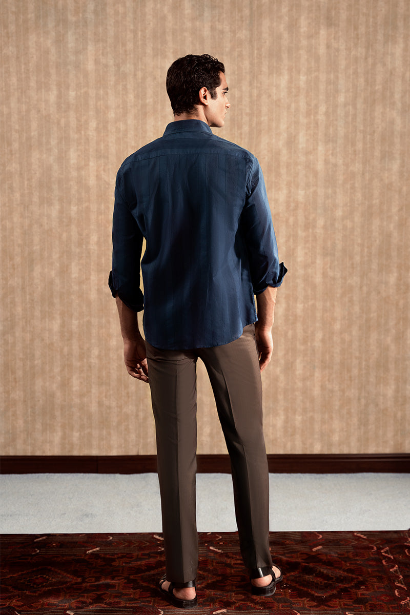 Blue Linen Shirt