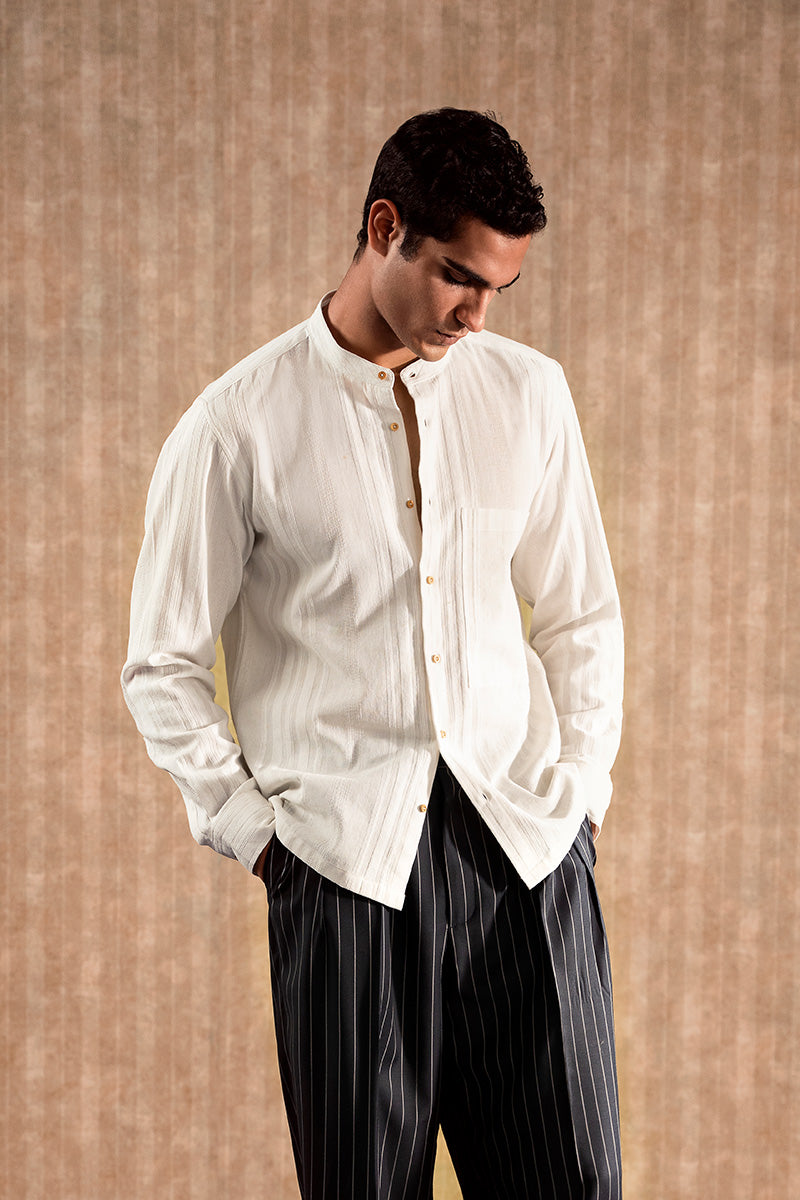 White Linen Shirt