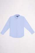 TAILORED FIT BLUE FORMAL SHIRT