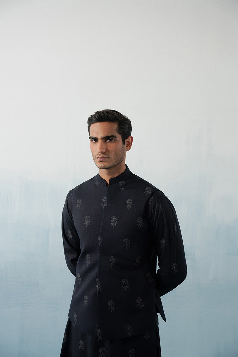 'Navy Blue' Waistcoat