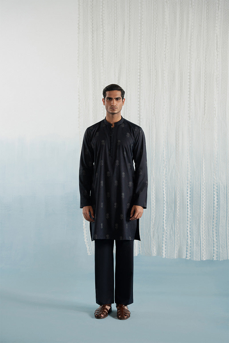 'Navy Blue' Kurta Pajama