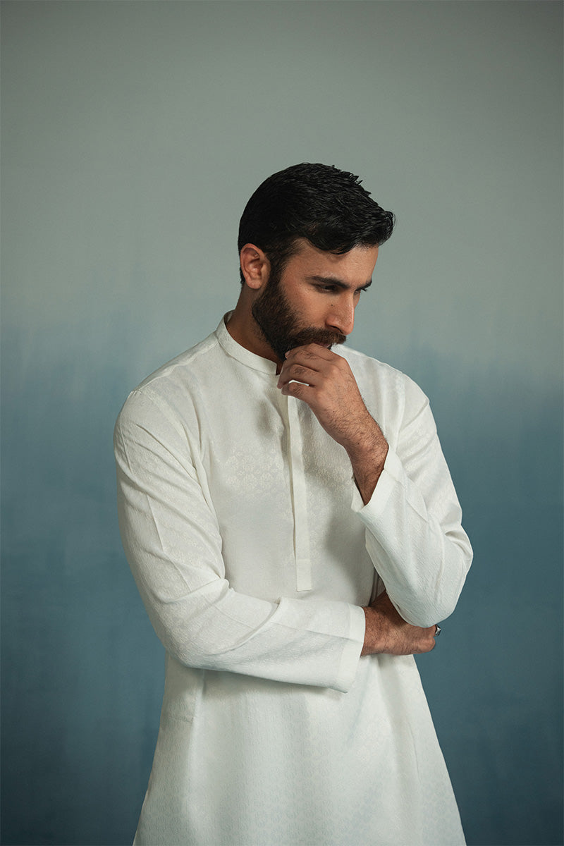 'White' Kurta Pajama