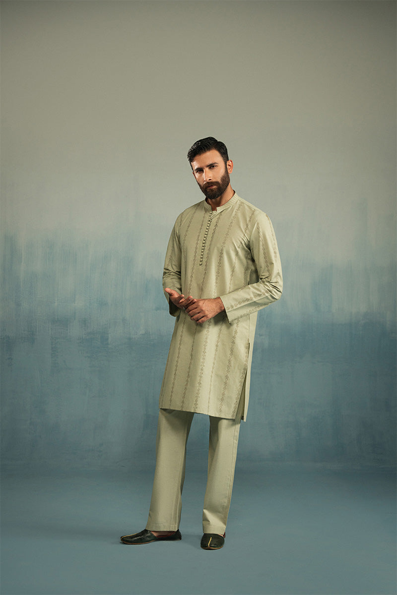 'Light Green' Kurta Pajama