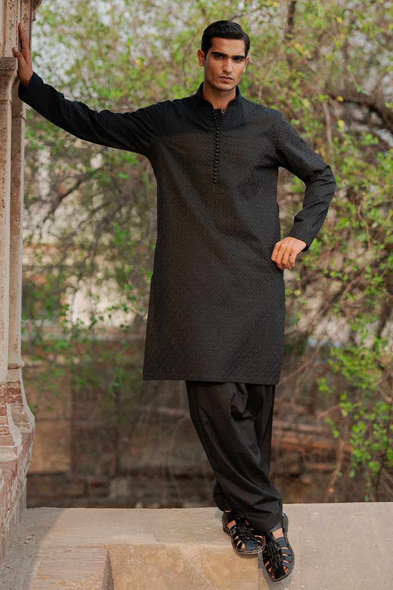Black Kurta