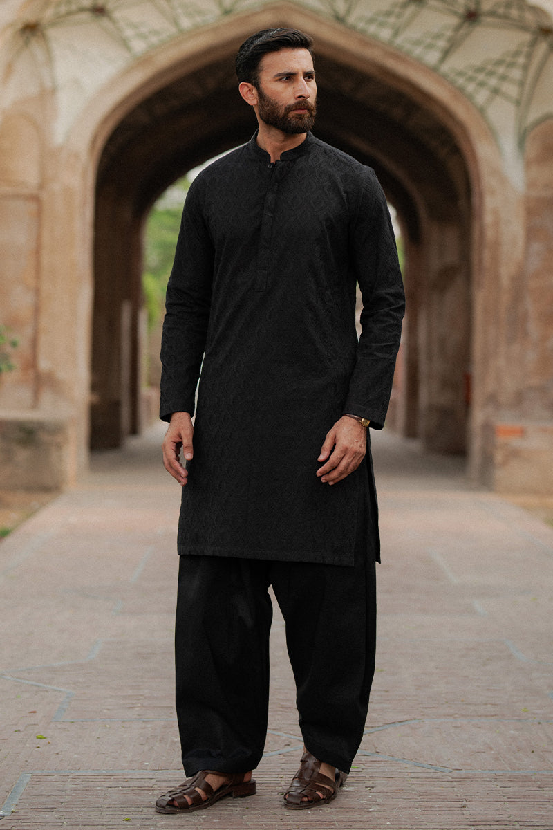 Black Kurta