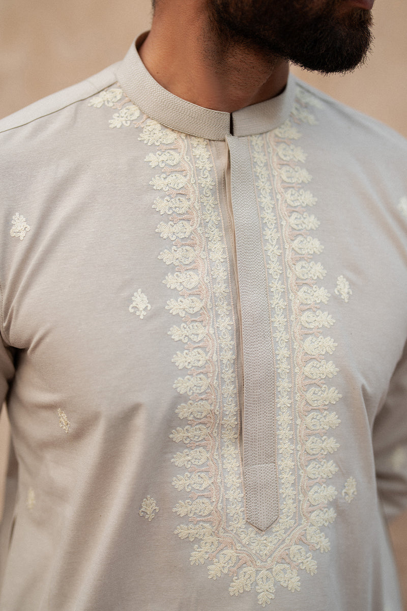 Salmon Pink Kurta Shalwar