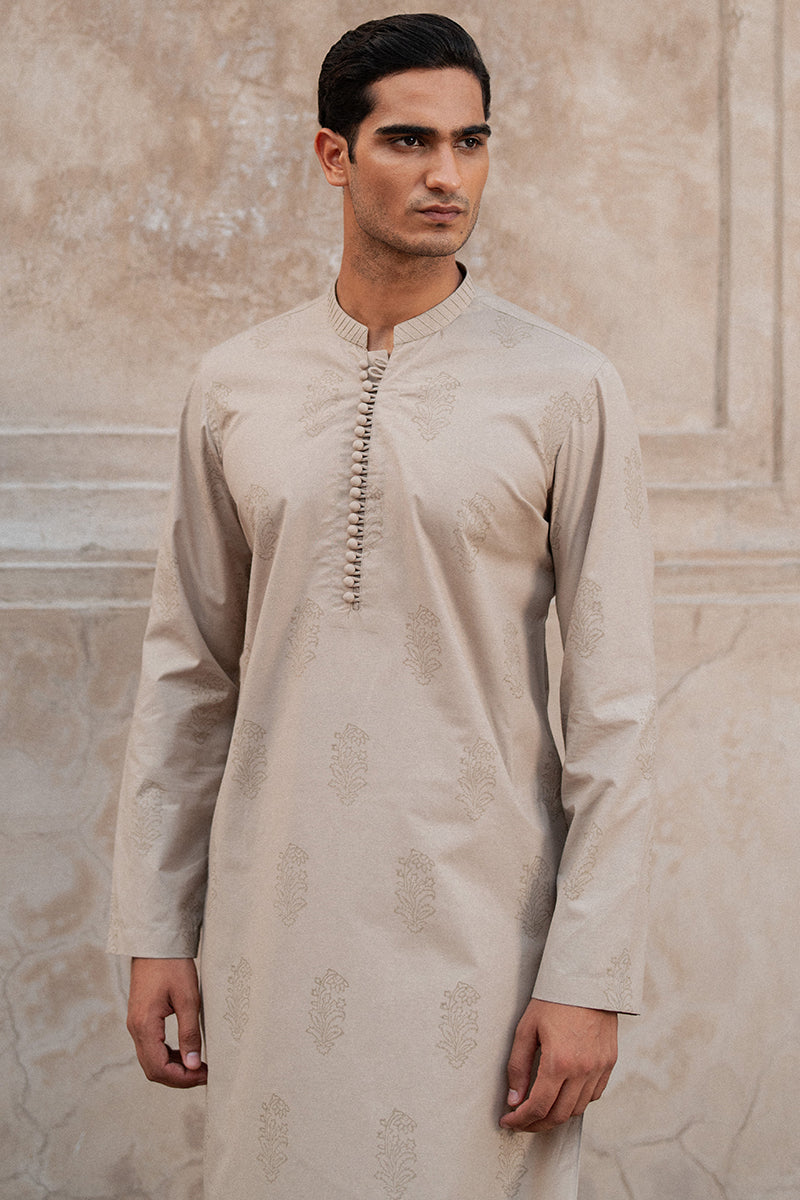 Beige Kurta Pajama