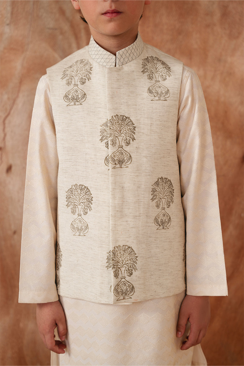 Cream Waistcoat
