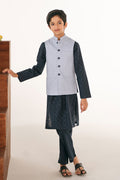Striped Blue Waistcoat