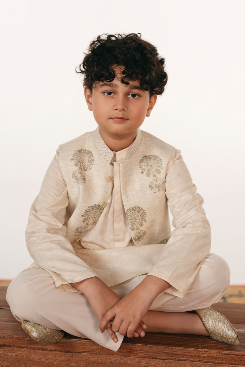 Cream Waistcoat