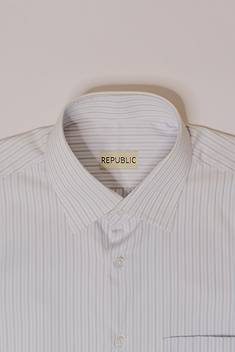 Striped Button Down Shirt