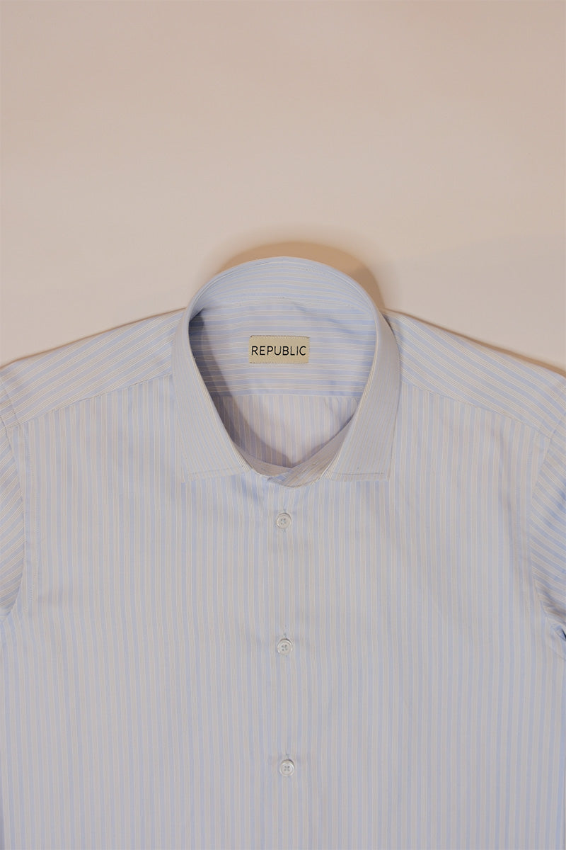Blue Striped Shirt