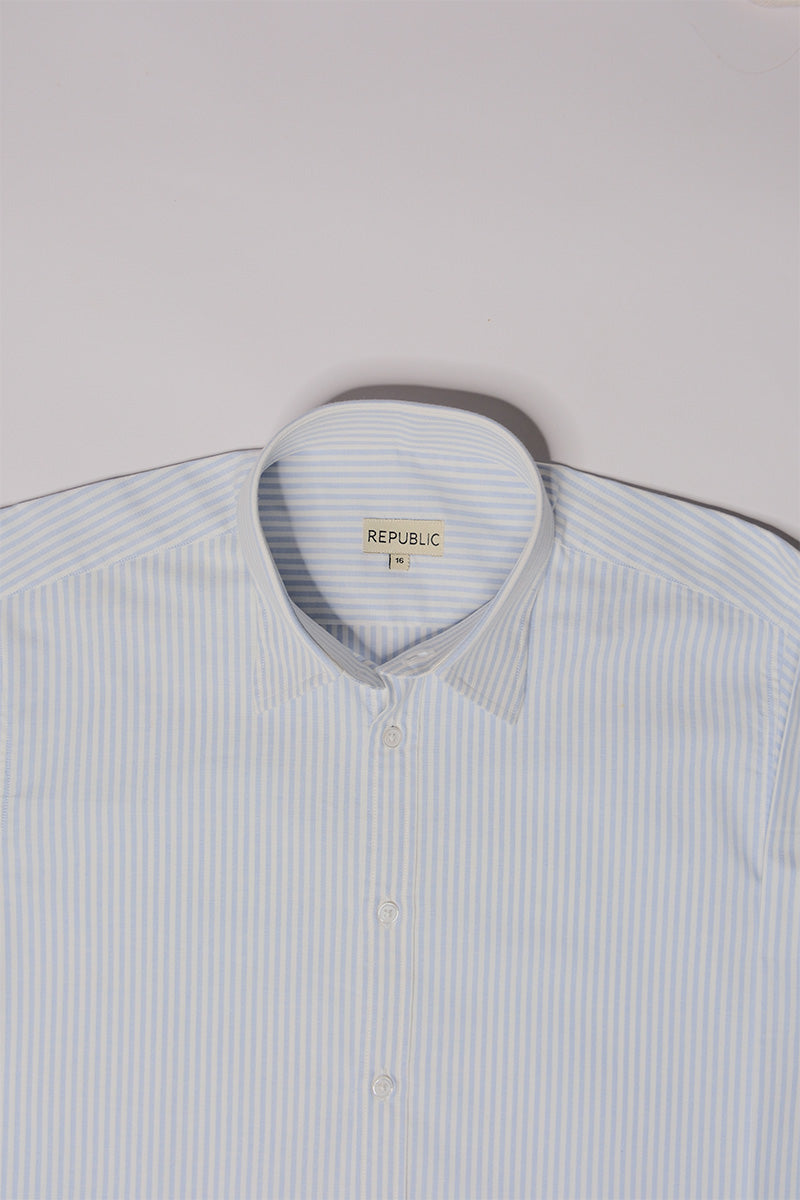 Blue Striped Shirt