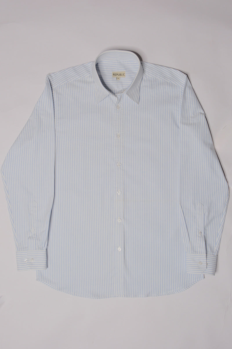 Blue Striped Shirt