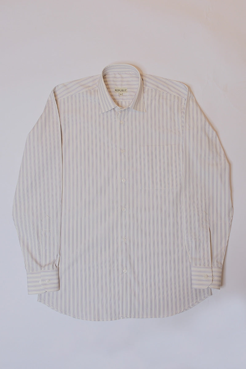 White Striped Shirt