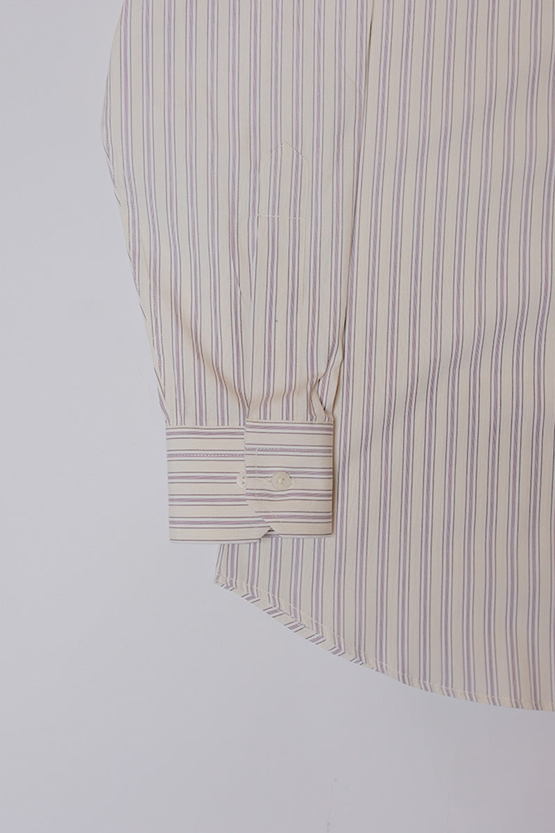 White Striped Shirt
