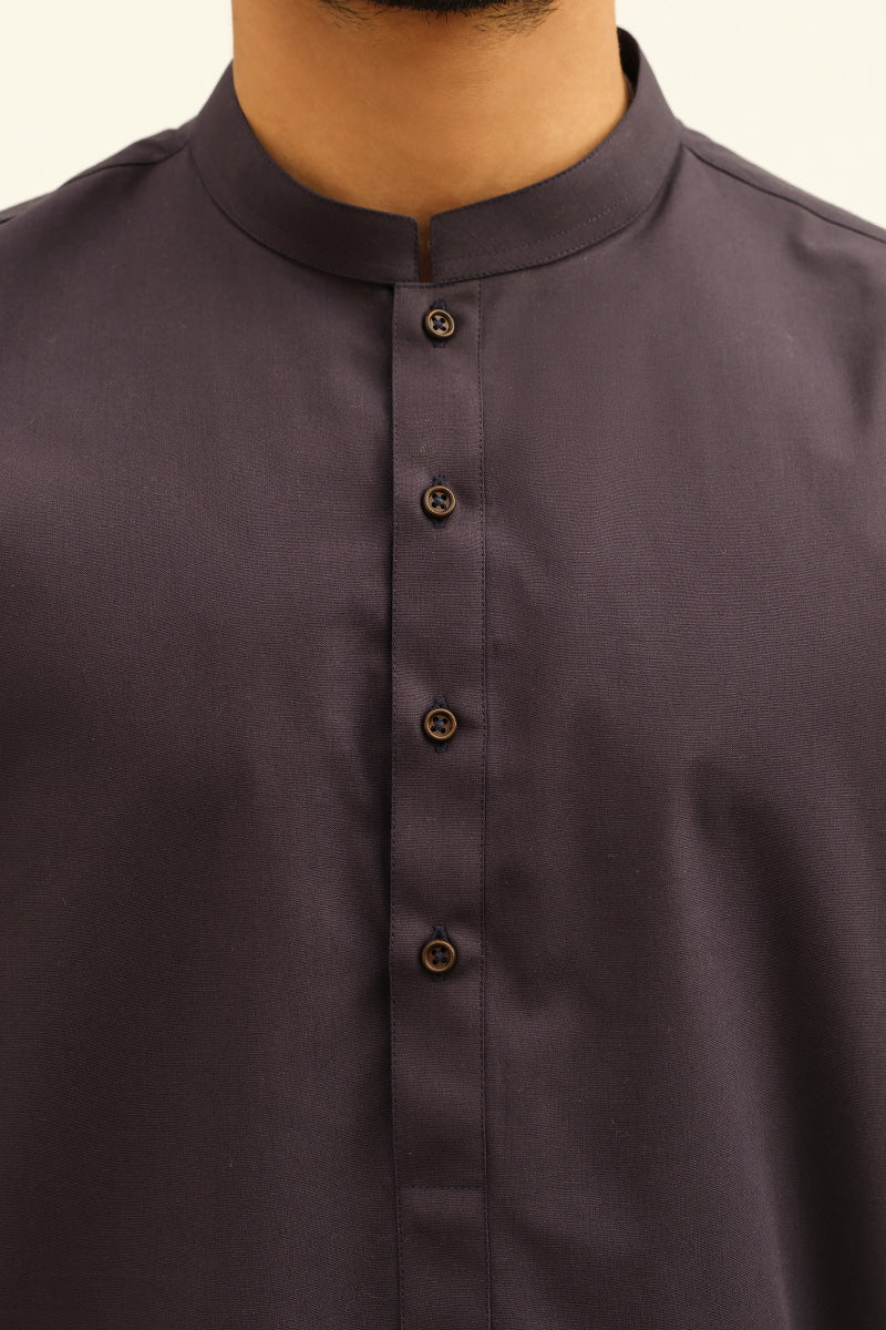 EMPIRICAL GREY KURTA PAJAMA