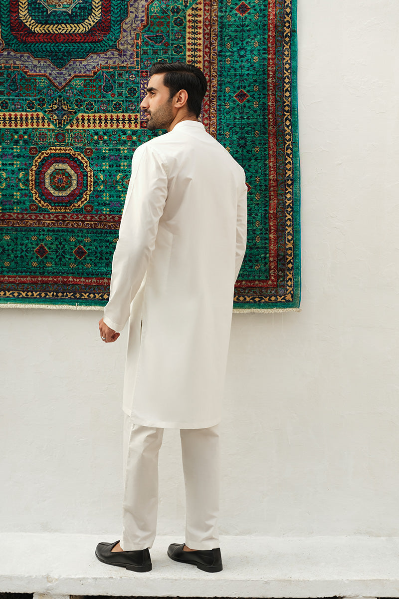 IVORY WHITE KURTA PAJAMA