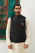 MID-NIGHT GREEN WAISTCOAT