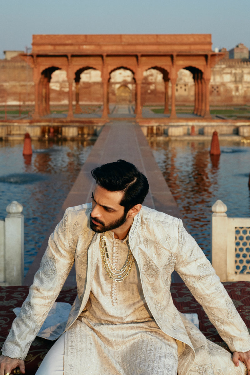 Wahaj Ali’s Wardrobe Design Sherwani