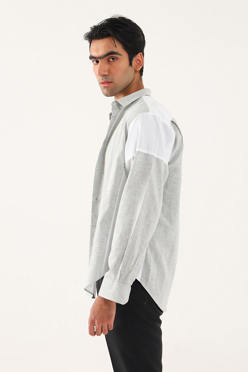 CHAMBRAY COTTON SHIRT