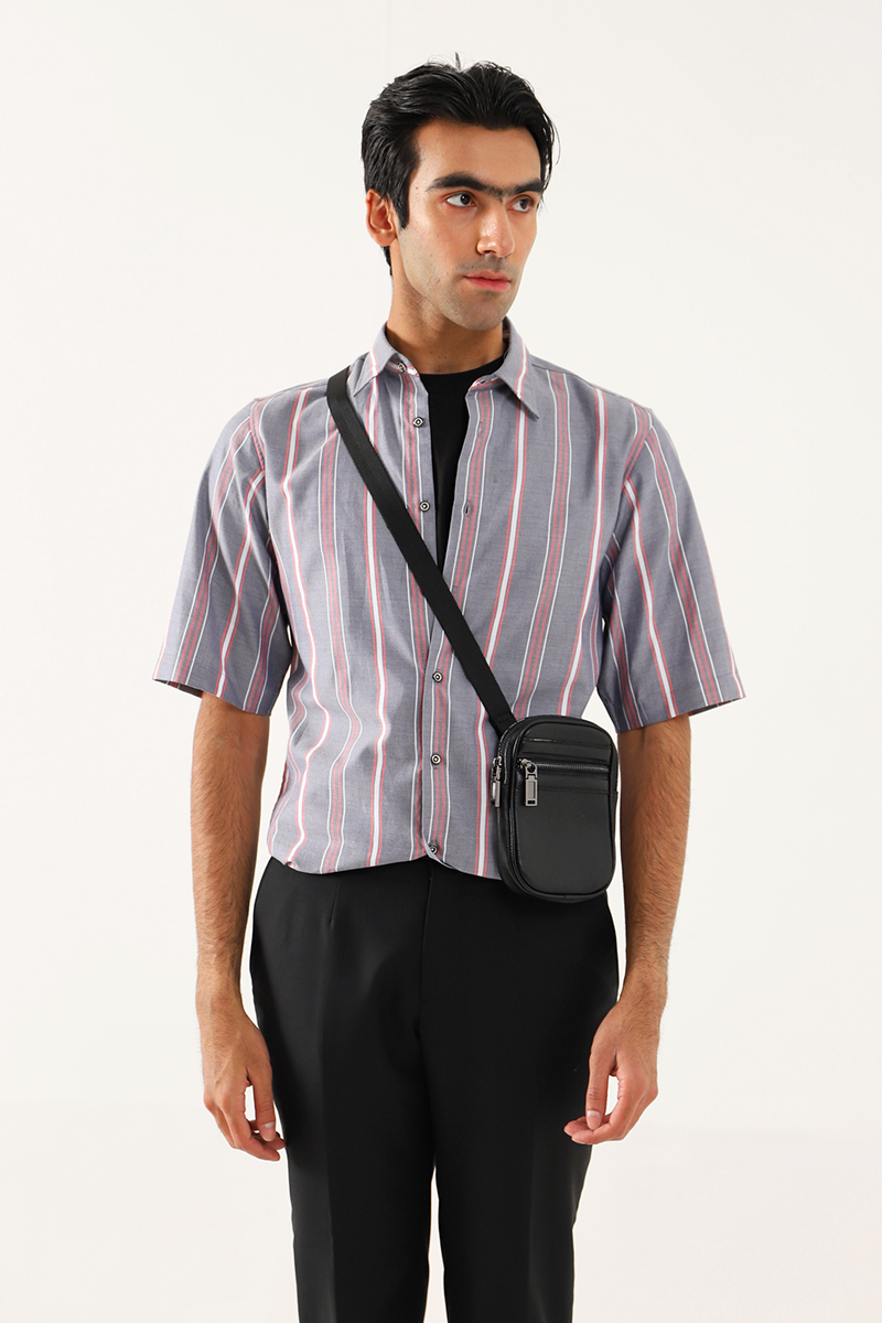 STRIPED COTTON SHIRT