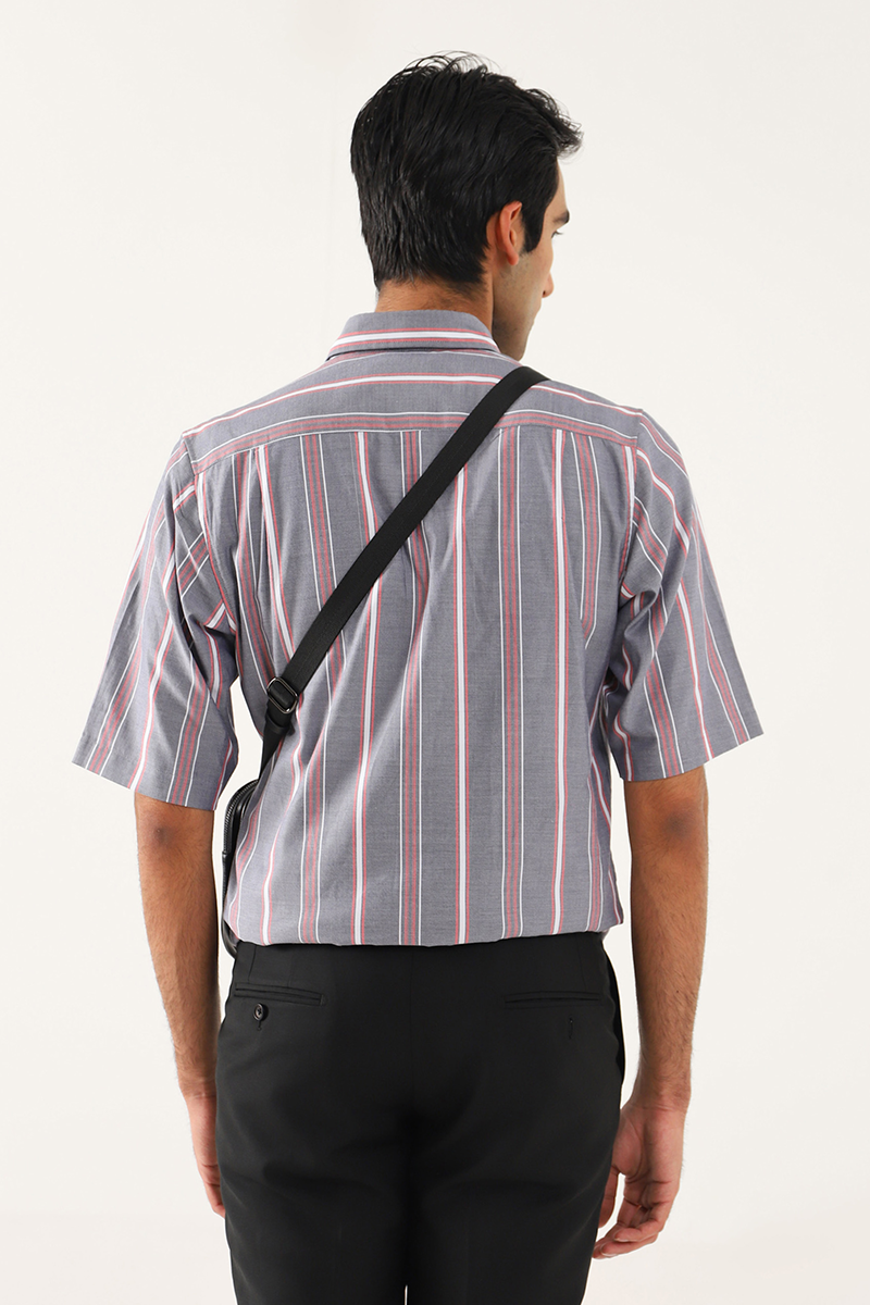 STRIPED COTTON SHIRT