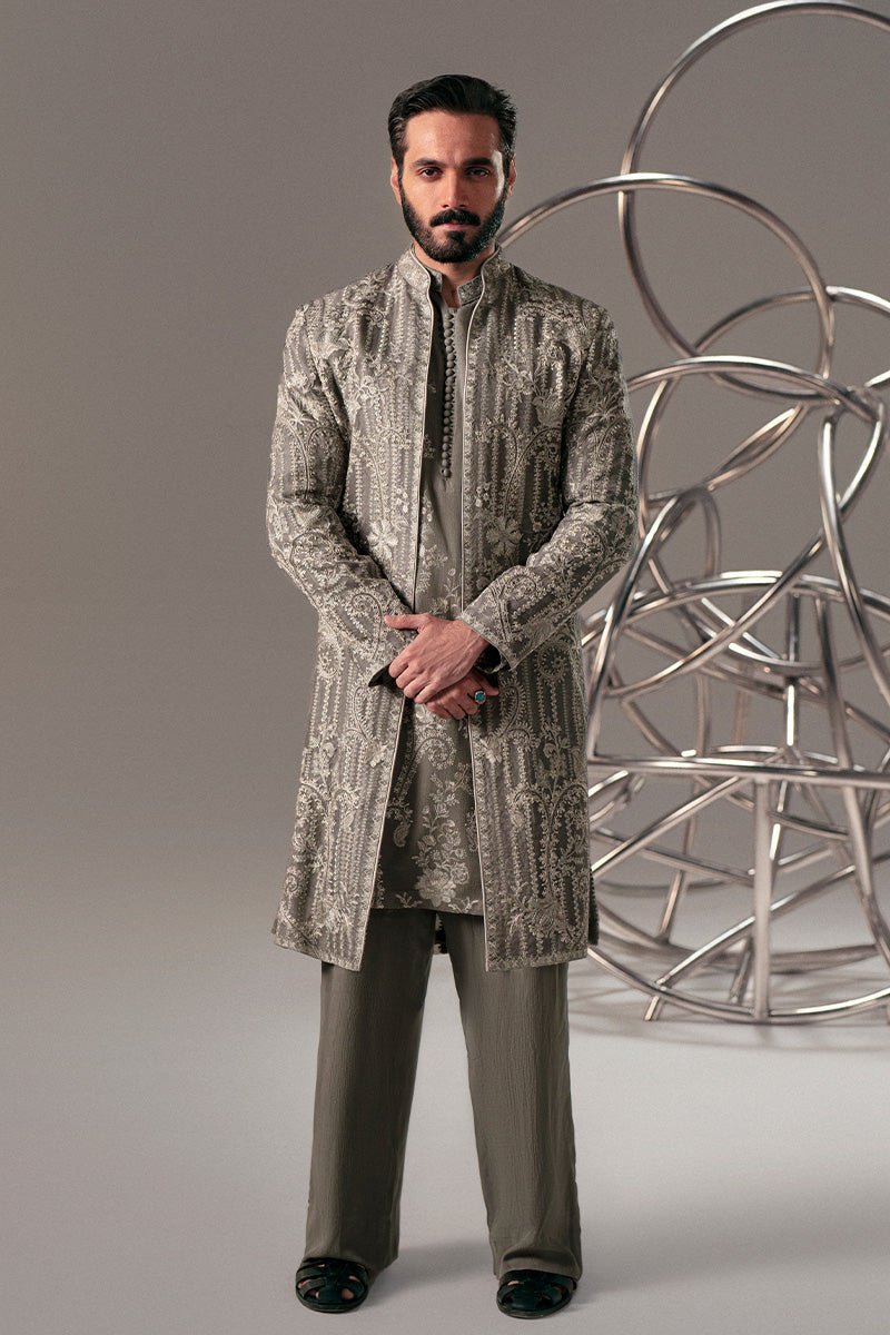 'Qasim' Open Sherwani