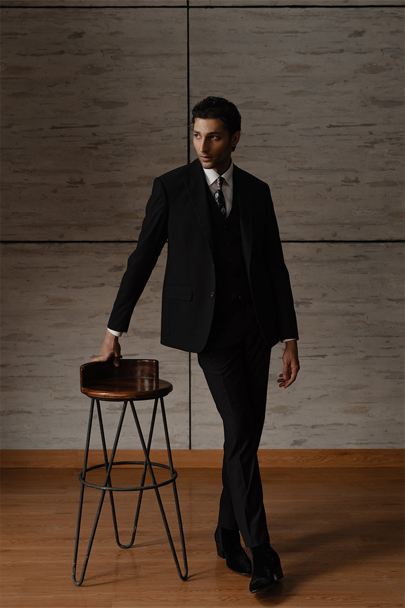 CHARCOAL BLACK SUIT