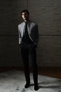 GREY TUXEDO PRINCE JACKETS