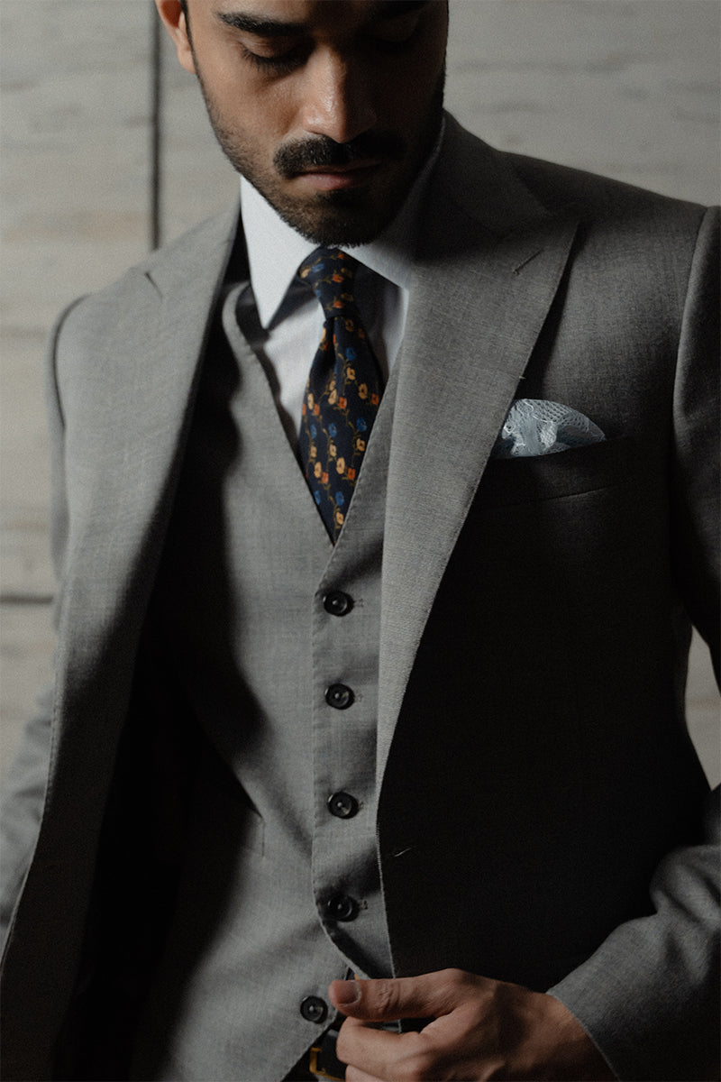 SLATE GREY SUIT