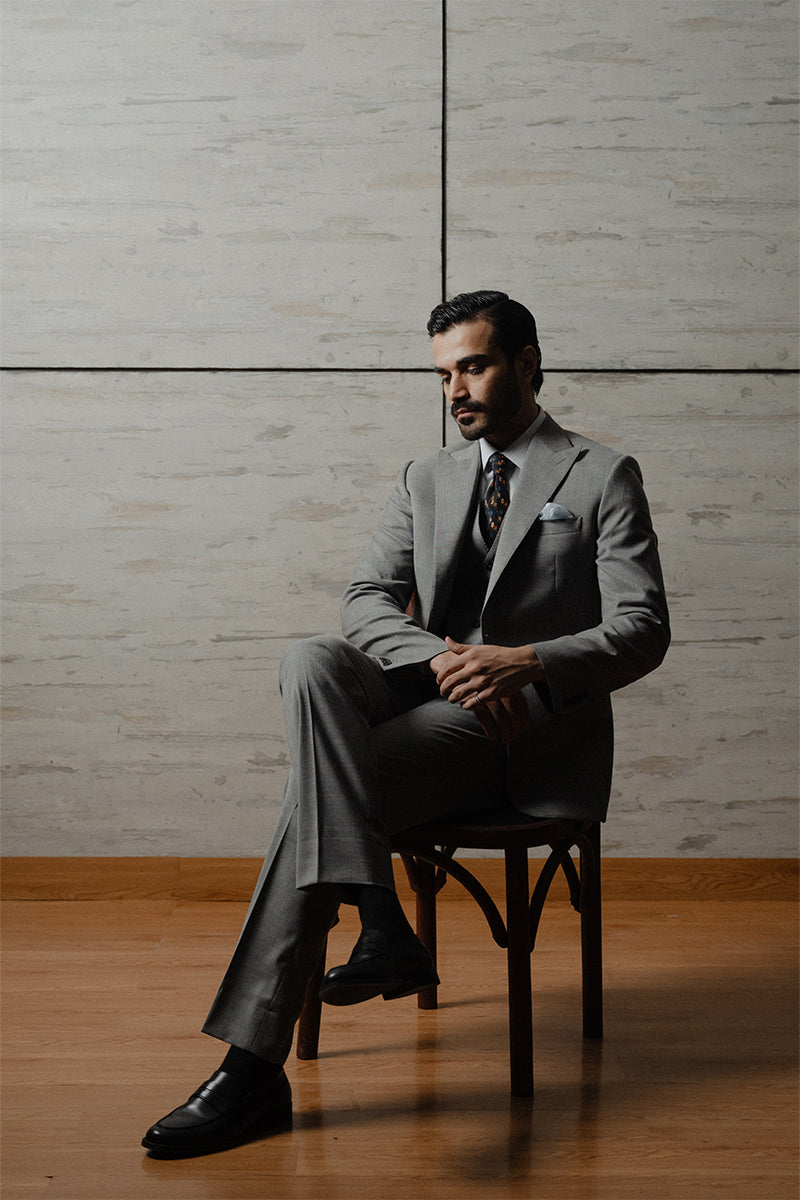 SLATE GREY SUIT