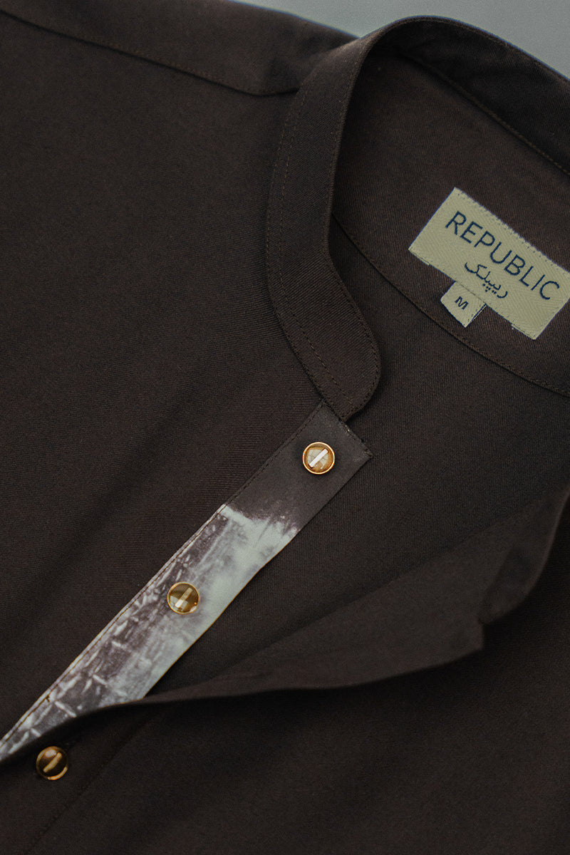 brown kurta pajama designs for men