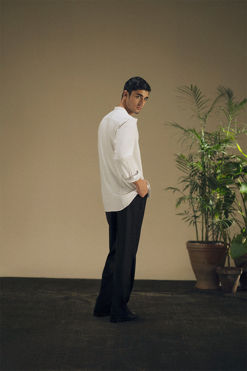 White Panel Shirt